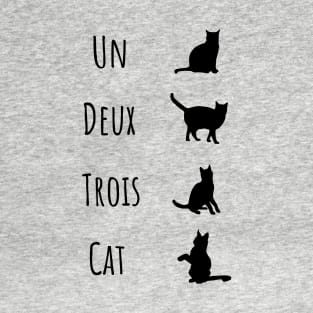 Un Deux Trois Cat T-Shirt